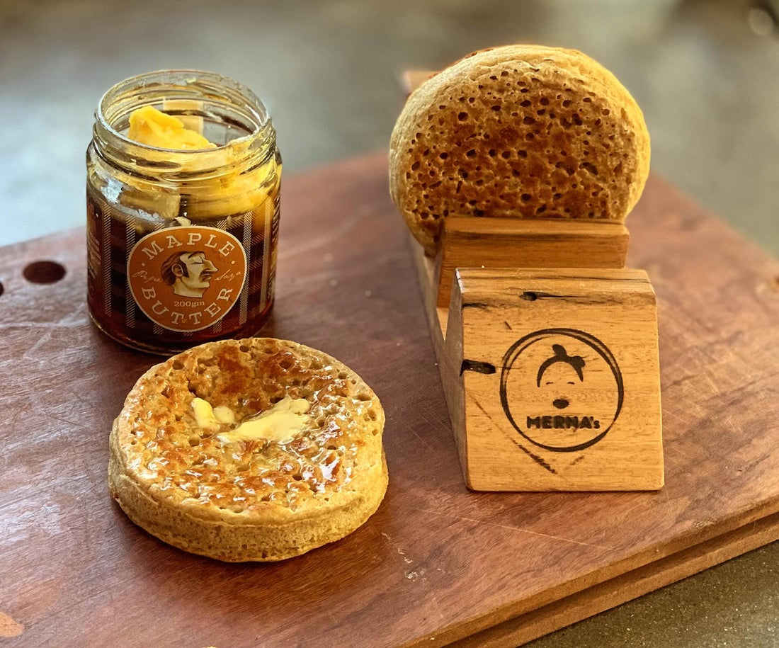 A Century-Old Joist Becomes a Crumpet Holder