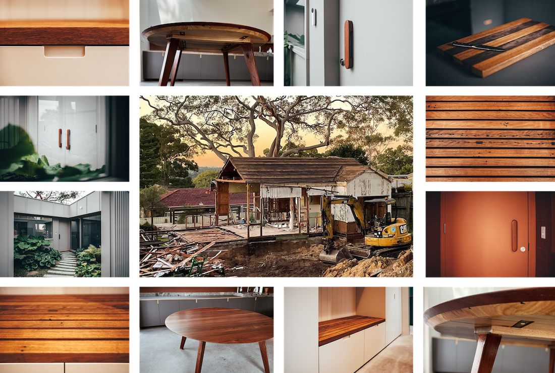 Furniture made from your old home