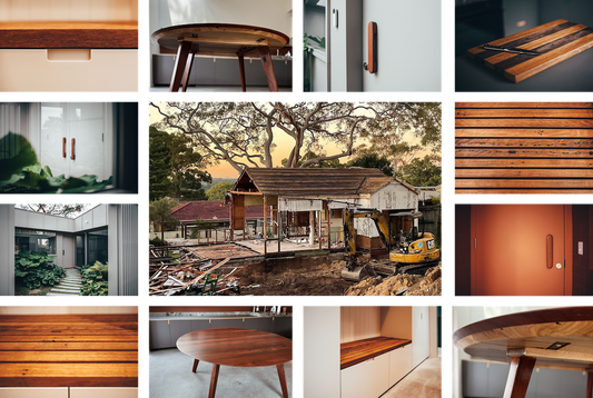 Furniture made from your old home